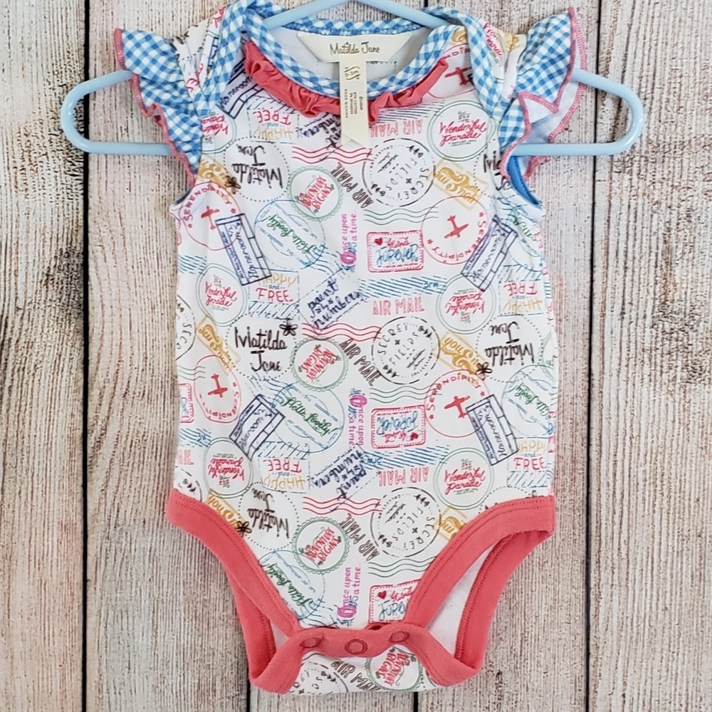 Matilda Jane No Baggage Bodysuit 0-3M
